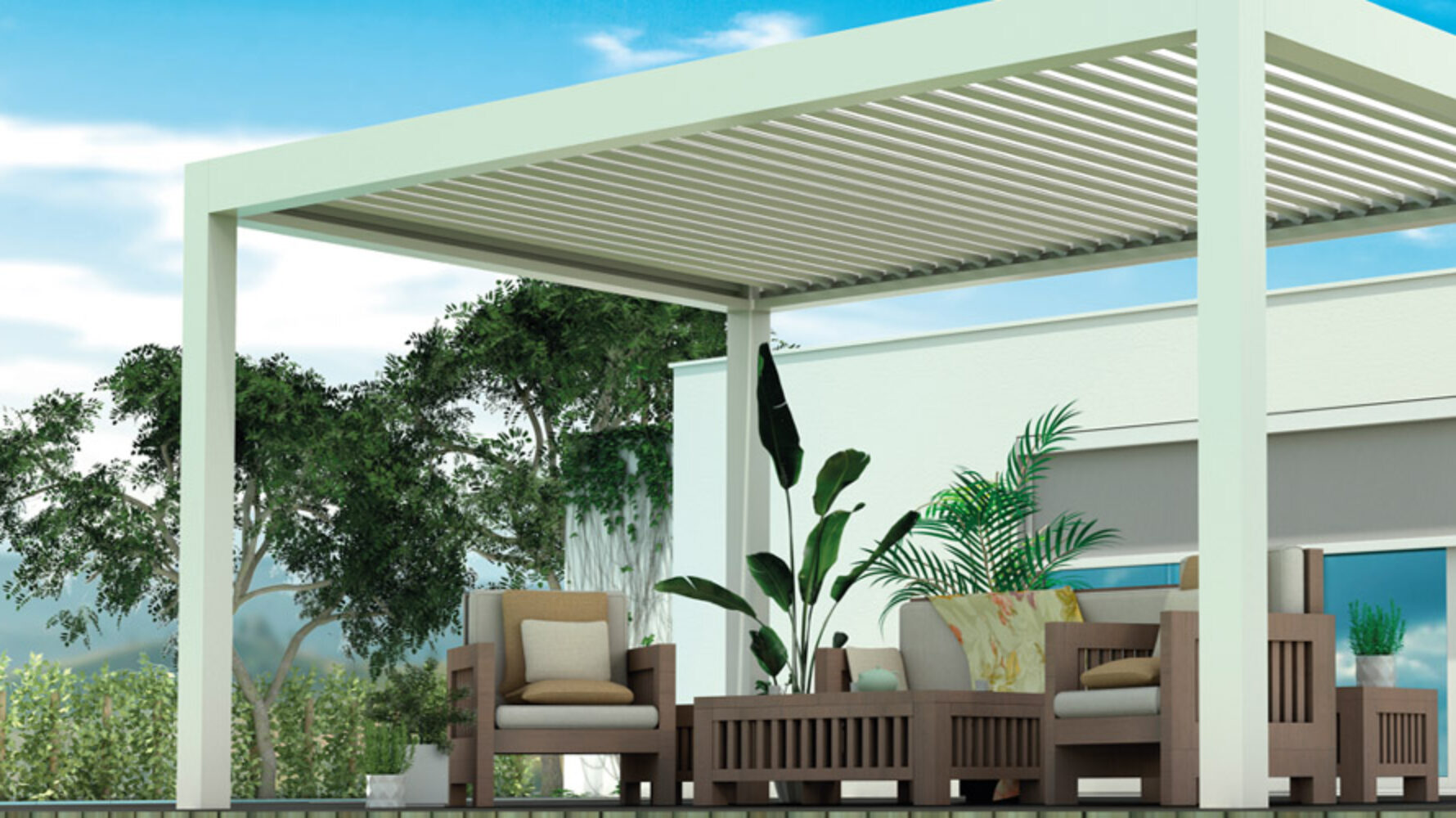PERGOLA BIOCLIMÁTICA ST. LIBERTIA