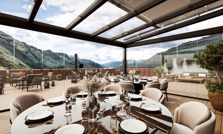 Pérgolas bioclimáticas en centros comerciales: más confort, más tiempo de permanencia y mayor valor arquitectónico