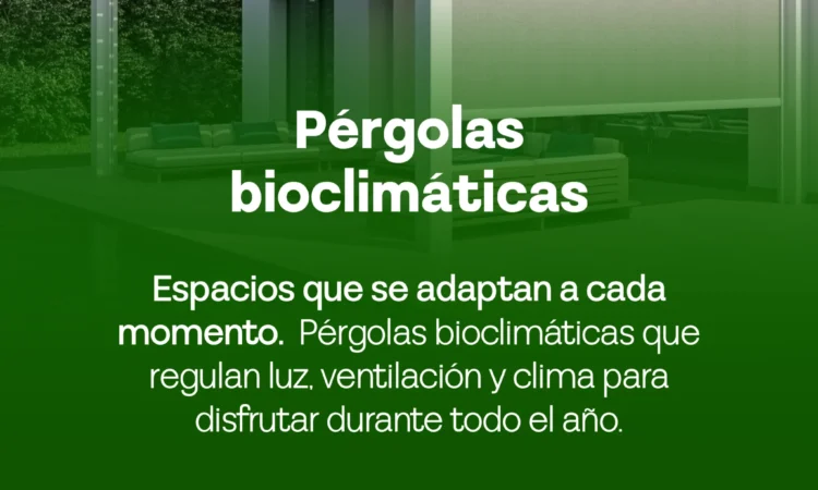 Arquitectura exterior pensada para disfrutarse todo el año